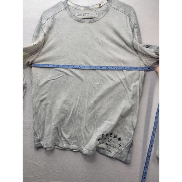 Guess Grey long sleeve mens top, Size XL, NWOT - Picture 2 of 9